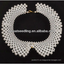 Collar hecho a mano FN03 de la perla del collar del estilo de Corea de la manera 2013